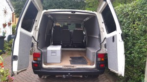 The back of my van when I bought it