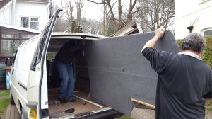 Removing the existing ply walls