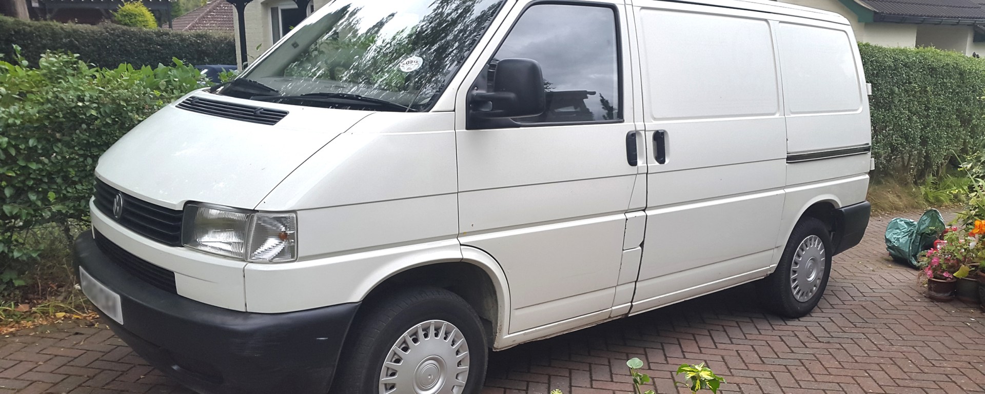 Side view of my van as I bought it