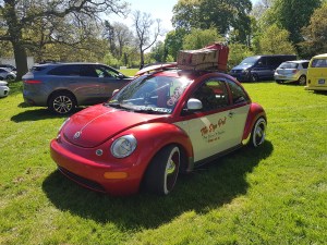 New beetle at Stanford Hall VW Show